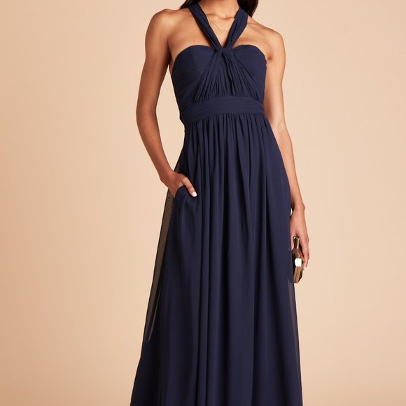 GRACE CONVERTIBLE DRESS - NAVY - Picture 7 of 10